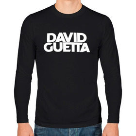 Мужской лонгслив хлопок с принтом David Guetta в Тюмени, 100% хлопок |  | david guetta | guetta | гетта | дэвид гетта
