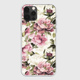 Чехол для iPhone 12 Pro Max с принтом Акварель розы в Тюмени, Силикон |  | art | bouquet | color | flora | flowers | graphic | illustration | leaves | nature | painting | petals | pink | plants | roses | watercolor | white | акварель | белые | букет | графическая | живопись | иллюстрация | искусство | лепестки | листья | природа