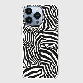 Чехол для iPhone 13 Pro с принтом Полосы зебры в Тюмени,  |  | abstraction | african | animal | black and white | camouflage | disguise | skin | stripes | zebra | абстракция | африканская | животное | зебры | камуфляж | маскировка | полосы | черно белый