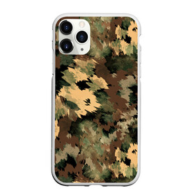 Чехол для iPhone 11 Pro матовый с принтом Камуфляж в Тюмени, Силикон |  | abstraction | army | autumn | brown | camouflage | disguise | fishing | green | khaki | nature | spots | абстракция | армия | зеленый | камуфляж | коричневый | маскировка | осень | охота | природа | пятна | рыбалка | хаки