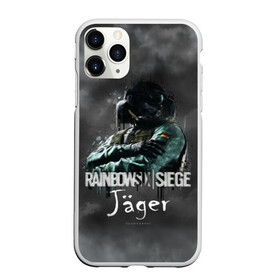 Чехол для iPhone 11 Pro Max матовый с принтом Jager Rainbow Six в Тюмени, Силикон |  | gameplay | mozzie | pvp | r6 | r6s | siege | герой | дым | огонь | осада | пламя | радуга | снайпер | сражения | туман | шутер