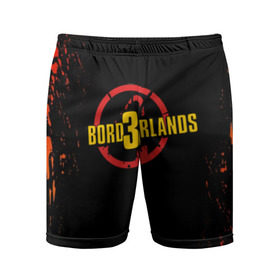 Мужские шорты 3D спортивные с принтом BORDERLANDS 3 в Тюмени,  |  | Тематика изображения на принте: 2k | apocalypsis | borderlands | borderlands 3 | fanstastic | game | logo | pandora | play | апокалипсис | бордерлендс | игра | лого | пандора | фантастика