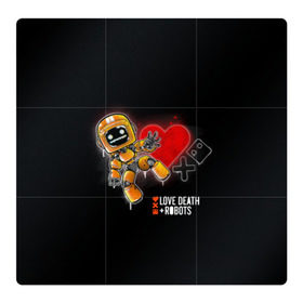 Магнитный плакат 3Х3 с принтом Love, Death & Robots в Тюмени, Полимерный материал с магнитным слоем | 9 деталей размером 9*9 см | 