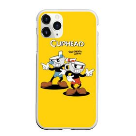 Чехол для iPhone 11 Pro Max матовый с принтом Cuphead в Тюмени, Силикон |  | cuphead | devil | game | mugman | дьявол | игра | капхед | магмен | цветок | чашка | чашкоголовый