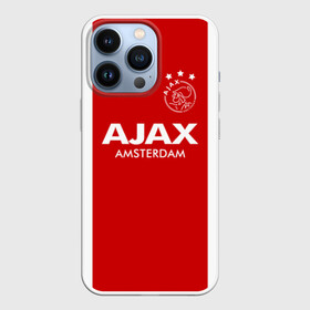 Чехол для iPhone 13 Pro с принтом Аякс в Тюмени,  |  | afc ajax | ajax | amsterdamsche football club ajax | амстердамский аякс | аякс | аякс амстердам | фк аякс | форма | футбол | футбольный клуб