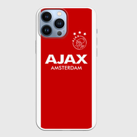 Чехол для iPhone 13 Pro Max с принтом Аякс в Тюмени,  |  | afc ajax | ajax | amsterdamsche football club ajax | амстердамский аякс | аякс | аякс амстердам | фк аякс | форма | футбол | футбольный клуб