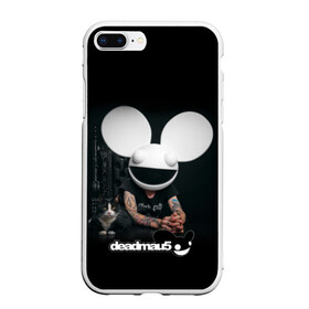 Чехол для iPhone 7Plus/8 Plus матовый с принтом Deadmau5 в Тюмени, Силикон | Область печати: задняя сторона чехла, без боковых панелей | dead | deadmau5 | dj | electro | house | joel | mouse | progressive | thomas | zimmerman | дедмаус | джоэль | диджей | мёртвая | мышь | прогрессив | томас | хаус | циммерман | электро