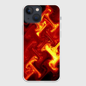 Чехол для iPhone 13 mini с принтом Огненная лава в Тюмени,  |  | fire | flame | in fire | smoke | в огне | дым | огненный | огонь | текстуры