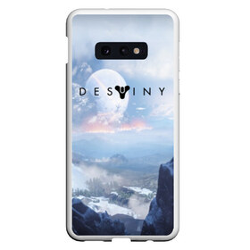 Чехол для Samsung S10E с принтом DESTINY в Тюмени, Силикон | Область печати: задняя сторона чехла, без боковых панелей | Тематика изображения на принте: bungie | cayde 6 | cyd6 | destiny | destiny 2 | forsaken | gambit | hunter | titan | warlock | банги | варлок | габмит | дестини | дестини 2 | зур | кейд | кейд 6 | отвергнутые | охотник | титан | туз