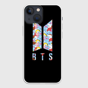 Чехол для iPhone 13 mini с принтом BTS BT21 в Тюмени,  |  | bangtan boys | bt21 | bts | bts army | bts stickers | j hope | jimin | jin | jungkook | k pop | rap monster | rapmon | suga | v | бтс | корея | стикеры bts