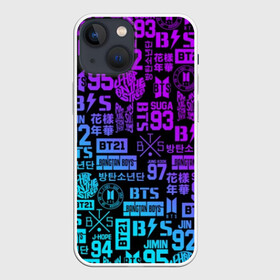 Чехол для iPhone 13 mini с принтом BTS в Тюмени,  |  | bangtan boys | bt21 | bts | bts army | bts stickers | j hope | jimin | jin | jungkook | k pop | rap monster | rapmon | suga | v | бтс | корея | стикеры bts