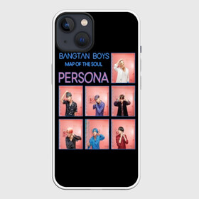 Чехол для iPhone 13 с принтом BTS Lifestyle в Тюмени,  |  | bangtan | boy | j hope | jimin | jin | jungkook | korea | luv | rm | suga | v | with | бтс | кей | поп