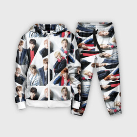 Детский костюм 3D с принтом BTS COLLAGE в Тюмени,  |  | bangtan | boy | j hope | jimin | jin | jungkook | korea | luv | rm | suga | v | with | бтс | кей | поп