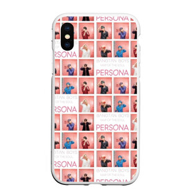 Чехол для iPhone XS Max матовый с принтом BTS Pop art в Тюмени, Силикон | Область печати: задняя сторона чехла, без боковых панелей | bangtan | boy | j hope | jimin | jin | jungkook | korea | luv | rm | suga | v | with | бтс | кей | поп