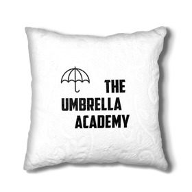 Подушка 3D с принтом Академия Амбрелла в Тюмени, наволочка – 100% полиэстер, наполнитель – холлофайбер (легкий наполнитель, не вызывает аллергию). | состоит из подушки и наволочки. Наволочка на молнии, легко снимается для стирки | Тематика изображения на принте: академия амбрелла the umbrella academy