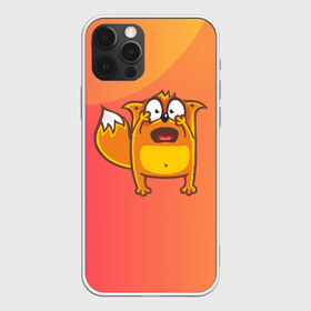 Чехол для iPhone 12 Pro Max с принтом Удивленная лиса в Тюмени, Силикон |  | fox | foxed | арт | лис | лиса | лисенок | лисичка | пушистик | рыжая | рыжмй хвост