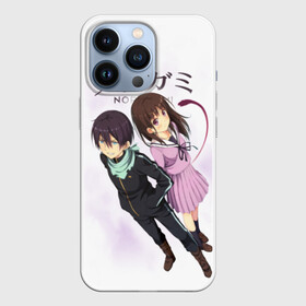 Чехол для iPhone 13 Pro с принтом Хиёри Ики и Ябоку. Noragami в Тюмени,  |  | anime | noragami | аниме | бездомный бог | манга | норагами | хиёри ики | ято