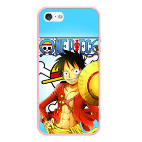 Чехол для iPhone 5/5S матовый с принтом One Piece в Тюмени, Силикон | Область печати: задняя сторона чехла, без боковых панелей | monkey d. luffy | one piece | tony tony chopper | аниме | большой куш | ван пис | ванпис | манга | манки д. луффи | пираты | пираты соломенной шляпы | тони тони чоппер