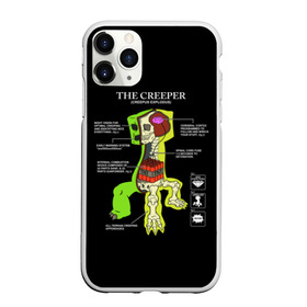 Чехол для iPhone 11 Pro матовый с принтом Майнкрафт Крипер в Тюмени, Силикон |  | creeper | minecraft | игры | компьютерные игры | крипер | майнкрафт | мобы майнкрафт