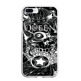 Чехол для iPhone 7Plus/8 Plus матовый с принтом Queen в Тюмени, Силикон | Область печати: задняя сторона чехла, без боковых панелей | bohemian | brian | freddie | john | mercury | must go on | queen | rhapsody | roger | taylor | the miracle | the show | роджер тейлор | фредди меркьюри