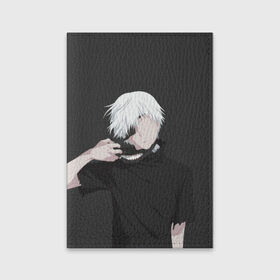 Обложка для паспорта матовая кожа с принтом Kaneki Ken в Тюмени, натуральная матовая кожа | размер 19,3 х 13,7 см; прозрачные пластиковые крепления | anteiku | ghoul | kaneki | ken | tokyo | антейку | гуль | канеки | кен | токийский