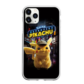 Чехол для iPhone 11 Pro Max матовый с принтом Pikachu Detective в Тюмени, Силикон |  | anime | game | nintendo | pikachu | pokemon | аниме | детектив | игра | кино | пикачу | покемон | эш кетчум