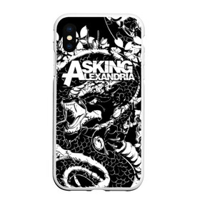 Чехол для iPhone XS Max матовый с принтом Asking Alexandria в Тюмени, Силикон | Область печати: задняя сторона чехла, без боковых панелей | aa | ben bruce | death | destiny | from | metal | rock | sumerian | to | йорк | метал | рок | хард | хеви | электроникор