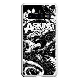 Чехол для Samsung Galaxy S10 с принтом Asking Alexandria в Тюмени, Силикон | Область печати: задняя сторона чехла, без боковых панелей | aa | ben bruce | death | destiny | from | metal | rock | sumerian | to | йорк | метал | рок | хард | хеви | электроникор