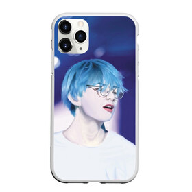 Чехол для iPhone 11 Pro Max матовый с принтом BTS Blue в Тюмени, Силикон |  | bts | jimin | jin | jungkook | k pop | kim taehyung | korean | suga | бтс | джонгук | ким сокчин | ким тэ хён | корейский поп | корея | мин юнги | пак | суга | чимин | чон