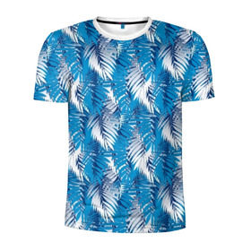 Мужская футболка 3D спортивная с принтом Гавайская с листьями в Тюмени, 100% полиэстер с улучшенными характеристиками | приталенный силуэт, круглая горловина, широкие плечи, сужается к линии бедра | gta | san andreas | америка | гавайи | дискотека | для отдыха | для путешествий | курортная | маями | мексика | пальмовые листья | пати | пляжная вечеринка | пляжная одежда | с пальмами | сша