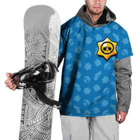 Накидка на куртку 3D с принтом Brawl Star в Тюмени, 100% полиэстер |  | Тематика изображения на принте: brawl stars | jessie | leon | spike | бравл старс | джесси | леон | спайк