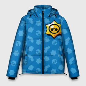 Мужская зимняя куртка 3D с принтом Brawl Star в Тюмени, верх — 100% полиэстер; подкладка — 100% полиэстер; утеплитель — 100% полиэстер | длина ниже бедра, свободный силуэт Оверсайз. Есть воротник-стойка, отстегивающийся капюшон и ветрозащитная планка. 

Боковые карманы с листочкой на кнопках и внутренний карман на молнии. | brawl stars | jessie | leon | spike | бравл старс | джесси | леон | спайк
