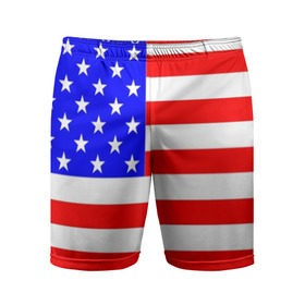 Мужские шорты 3D спортивные с принтом АМЕРИКАНСКИЙ ФЛАГ в Тюмени,  |  | usa | абстракция | америка | американский | герб | звезды | краска | символика сша | страны | сша | флаг | штаты