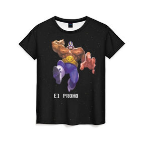 Женская футболка 3D с принтом EI PROMO в Тюмени, 100% полиэфир ( синтетическое хлопкоподобное полотно) | прямой крой, круглый вырез горловины, длина до линии бедер | brawl stars | jessie | leon | spike | бравл старс | джесси | леон | спайк
