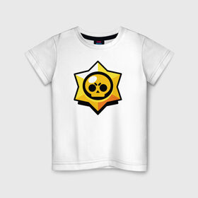 Детская футболка хлопок с принтом Brawl Stars в Тюмени, 100% хлопок | круглый вырез горловины, полуприлегающий силуэт, длина до линии бедер | brawl stars | jessie | leon | spike | бравл старс | джесси | леон | спайк