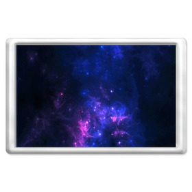 Магнит 45*70 с принтом Неоновый космос в Тюмени, Пластик | Размер: 78*52 мм; Размер печати: 70*45 | galaxy | nebula | space | star | абстракция | вселенная | галактика | звезда | звезды | космический | планеты