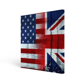 Холст квадратный с принтом Англия&Америка в Тюмени, 100% ПВХ |  | Тематика изображения на принте: usa | абстракция | америка | американский | герб | звезды | краска | символика сша | страны | сша | флаг | штаты