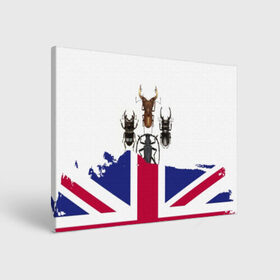 Холст прямоугольный с принтом Жуки в Тюмени, 100% ПВХ |  | Тематика изображения на принте: england | flag | the beatles | англия | жуки | флаг