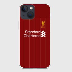 Чехол для iPhone 13 mini с принтом Virgil van Dijk 19 20 форма в Тюмени,  |  | liverpool | virgil | virgil van dijk | virgil van dyuk | ван дэйк | вирджил | вирджил ван дайк | ливерпуль | форма | футбол