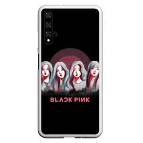 Чехол для Honor 20 с принтом BlackPink в Тюмени, Силикон | Область печати: задняя сторона чехла, без боковых панелей | black | blackpink | chae | jennie | jisoo | k pop | kim | lalisa | lisa | manoban | park | pink | rose | young | дженни | джису | ён | ким | лалиса | лиса | манобан | пак | розэ | че