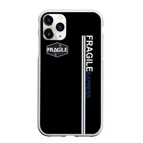 Чехол для iPhone 11 Pro матовый с принтом FRAGILE EXPRESS в Тюмени, Силикон |  | Тематика изображения на принте: bridges | death stranding | fragile express | games | kojima | kojima productions | logo | ludens | игры | кодзима | лого | люденс