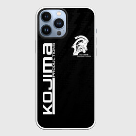 Чехол для iPhone 13 Pro Max с принтом KOJIMA PRODUCTIONS в Тюмени,  |  | bridges | death stranding | fragile express | games | kojima | kojima productions | logo | ludens | игры | кодзима | лого | люденс