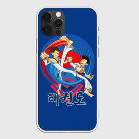 Чехол для iPhone 12 Pro Max с принтом Taekwondo в Тюмени, Силикон |  | art | attack | black | fight | fighters | hieroglyphs | jump | korean | martial arts | men | sport | style | taekwondo | wrestling | атака | боевое | бойцы | борьба | единоборства | иероглифы | искусство | кимоно | мужчины | поединок | пояса | прыжок | ра