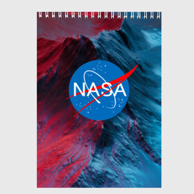 Скетчбук с принтом NASA в Тюмени, 100% бумага
 | 48 листов, плотность листов — 100 г/м2, плотность картонной обложки — 250 г/м2. Листы скреплены сверху удобной пружинной спиралью | galaxy | nasa | space | space company | star | астрономия | галактика | звезды | космическая компания | космос | наса