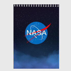 Скетчбук с принтом NASA в Тюмени, 100% бумага
 | 48 листов, плотность листов — 100 г/м2, плотность картонной обложки — 250 г/м2. Листы скреплены сверху удобной пружинной спиралью | galaxy | nasa | space | space company | star | астрономия | галактика | звезды | космическая компания | космос | наса