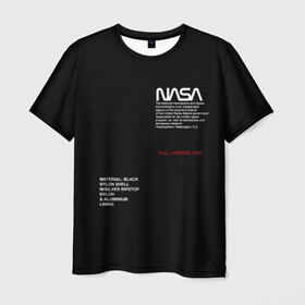 Мужская футболка 3D с принтом NASA | НАСА в Тюмени, 100% полиэфир | прямой крой, круглый вырез горловины, длина до линии бедер | galaxy | nasa | space | space company | star | астрономия | галактика | звезды | космическая компания | космос | наса