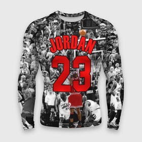 Мужской рашгард 3D с принтом MICHAEL JORDAN | 23 | МАЙКЛ ДЖОРДАН в Тюмени,  |  | 23 | bulls | chicago bulls | jordan | logo | michael jordan | nba | paris saint germain | psg | red | sport | быки | джордан | лого | майкл джордан | псг | спорт | чигаго буллс