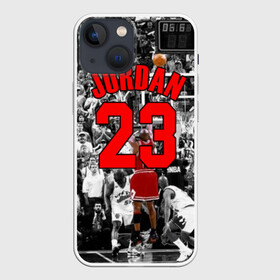 Чехол для iPhone 13 mini с принтом MICHAEL JORDAN | 23 | МАЙКЛ ДЖОРДАН в Тюмени,  |  | 23 | bulls | chicago bulls | jordan | logo | michael jordan | nba | paris saint germain | psg | red | sport | быки | джордан | лого | майкл джордан | псг | спорт | чигаго буллс