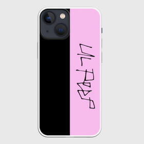 Чехол для iPhone 13 mini с принтом LIL PEEP в Тюмени,  |  | Тематика изображения на принте: lil peep | lil prince | logo | music | pink | rap | зарубежная музыка | зарубежные | лил пип | лого | маленький принц | музыка | реп