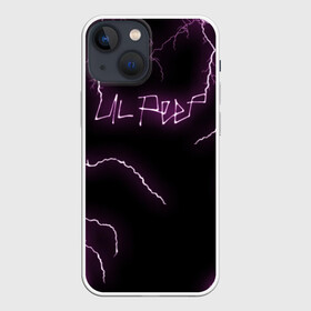 Чехол для iPhone 13 mini с принтом LIL PEEP в Тюмени,  |  | lil peep | lil prince | logo | music | pink | rap | thunder | зарубежная музыка | зарубежные | лил пип | лого | маленький принц | молнии | музыка | реп | розовый